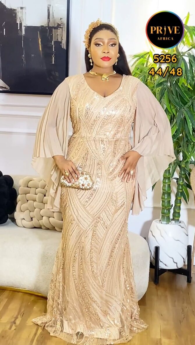 Champagne Shimmer Maxi