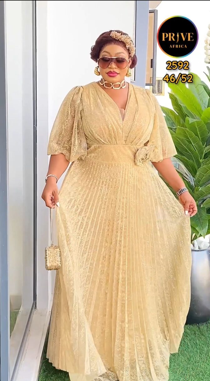 Golden Hour Radiance Dress