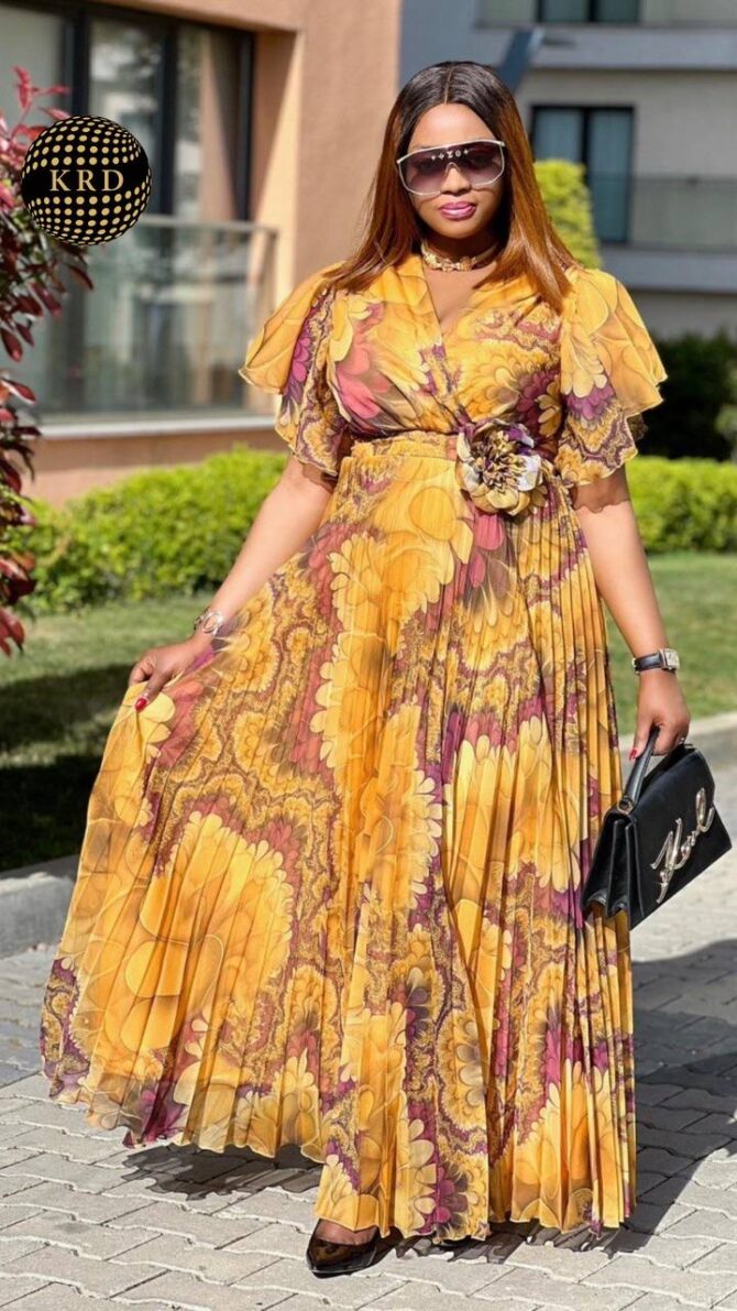 Golden Radiance Gown
