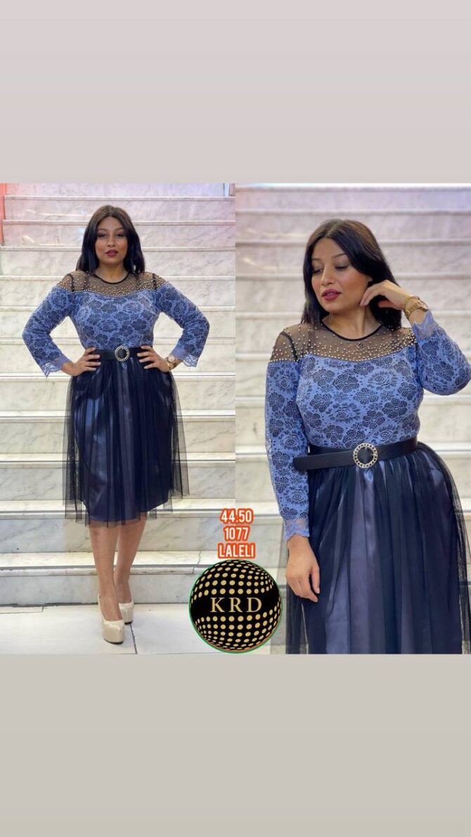Azure Twilight Gown