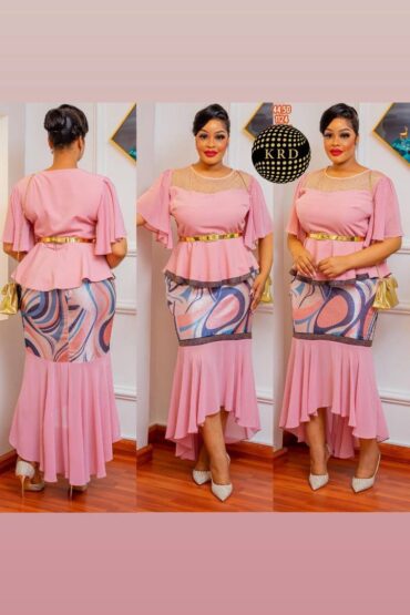 Pink Petal Cascade Set