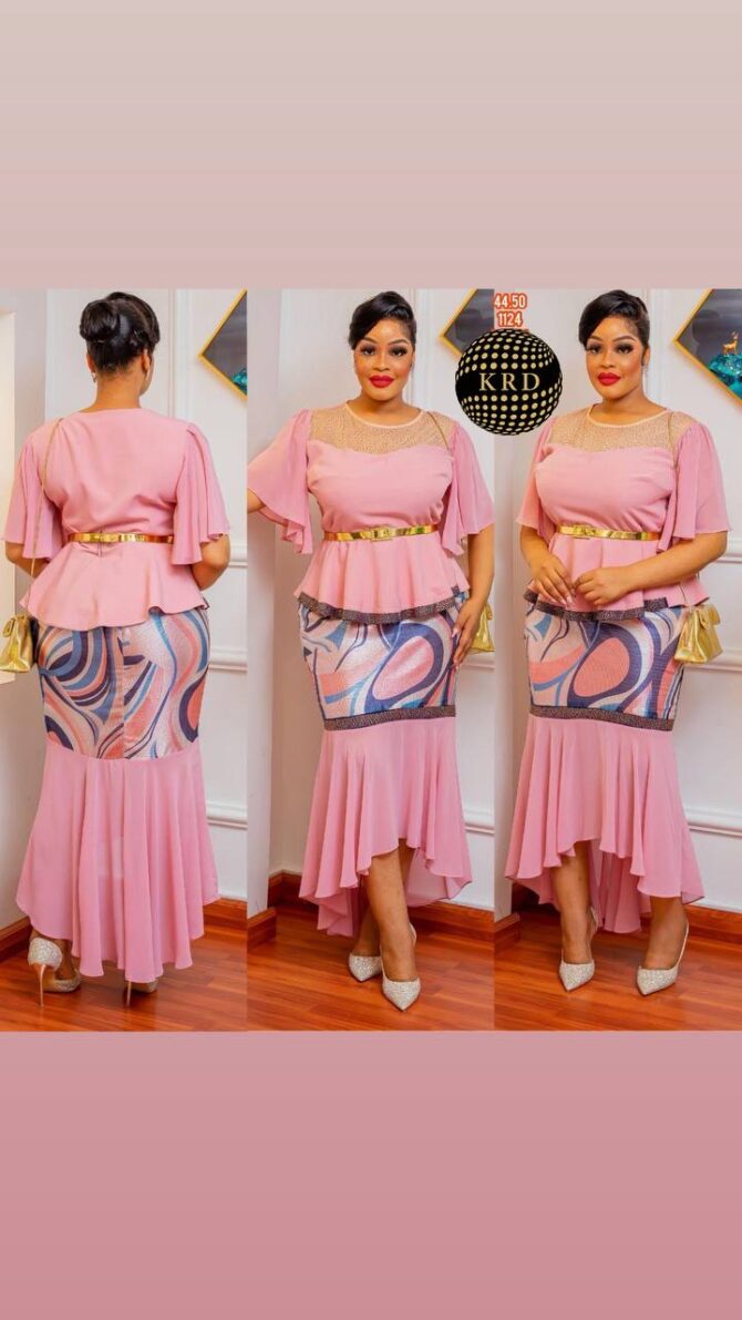 Pink Petal Cascade Set