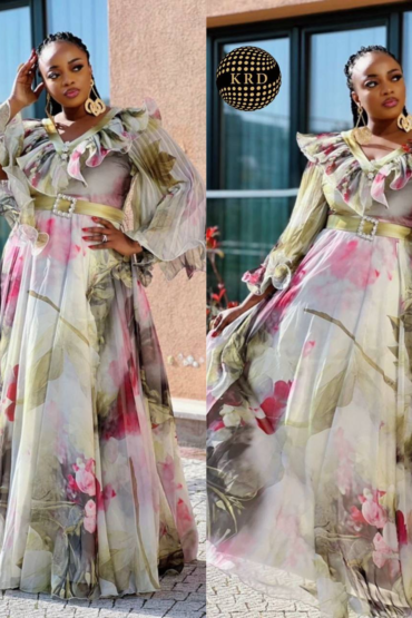 Floral Whisper Gown