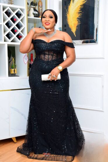 Olive Radiance Embellished Gown