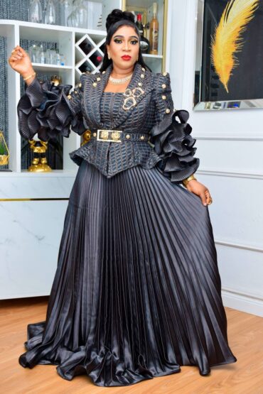 Bronze Horizon A-line Gown