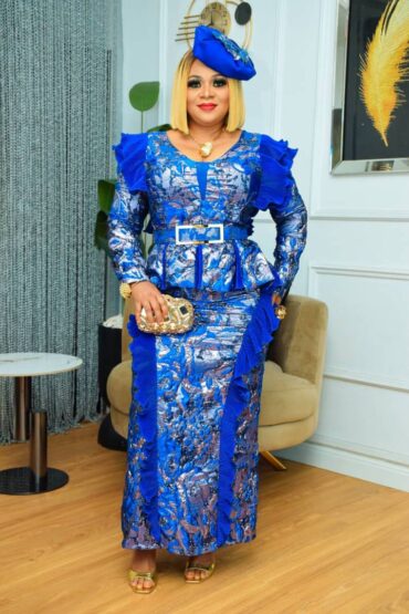 Crimson Petals Midi Dress