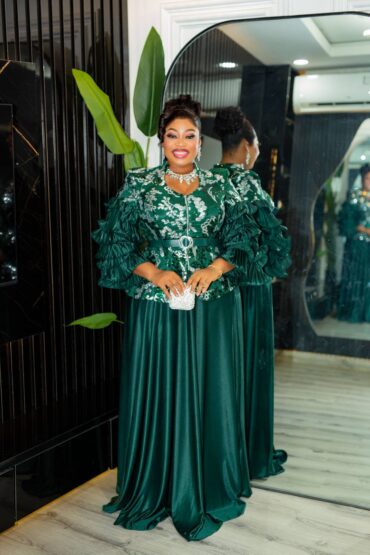 Midnight Majesty Luxe Gown