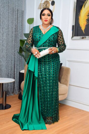 Emerald Starlight Gown