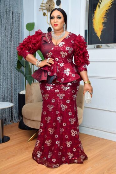 Jade Elegance Embellished Gown