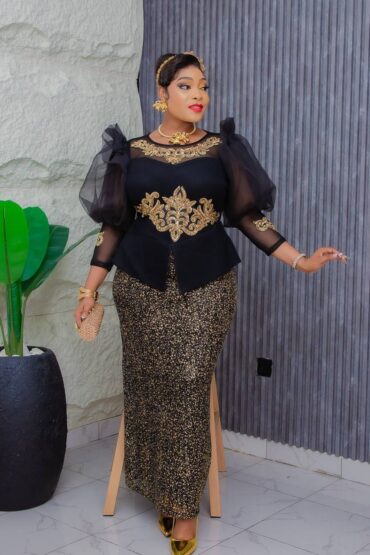 Forest Whispers Pleated Gown